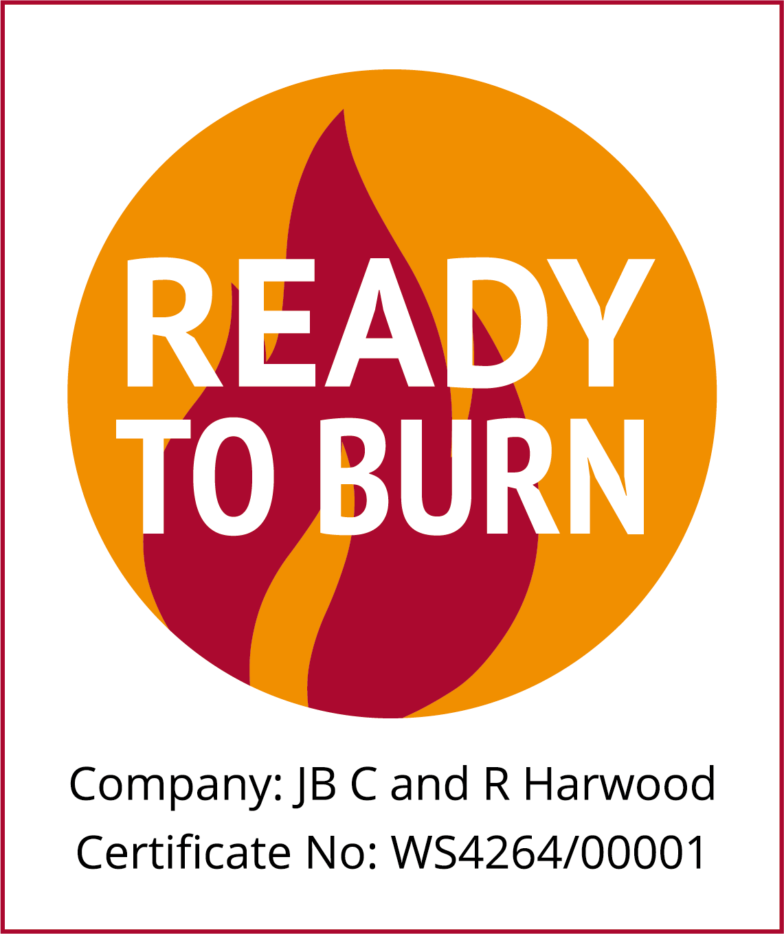 Hardwood ready to burn